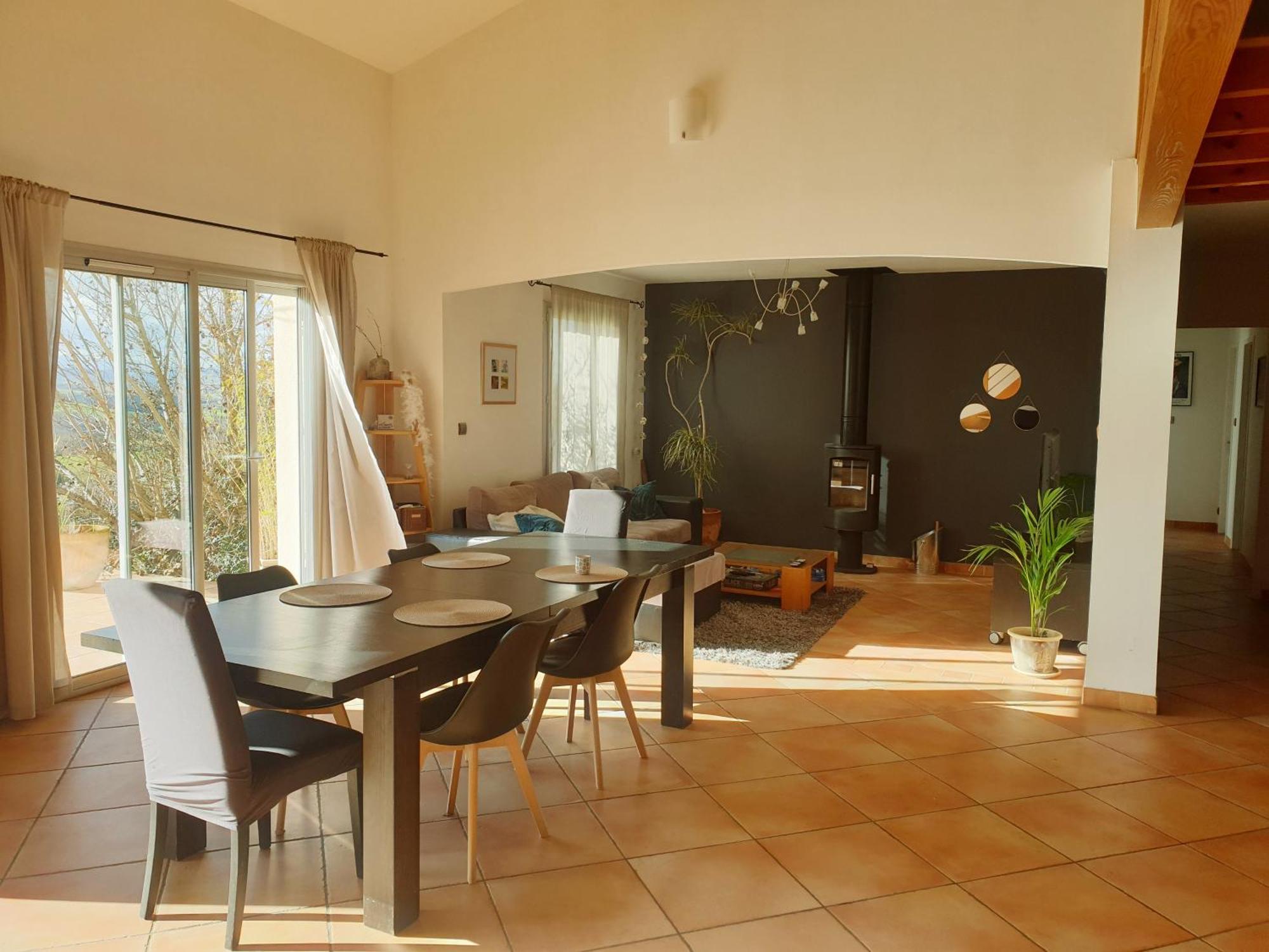 Maison Spacieuse Face Aux Pyrenees Carla-Bayle Стая снимка