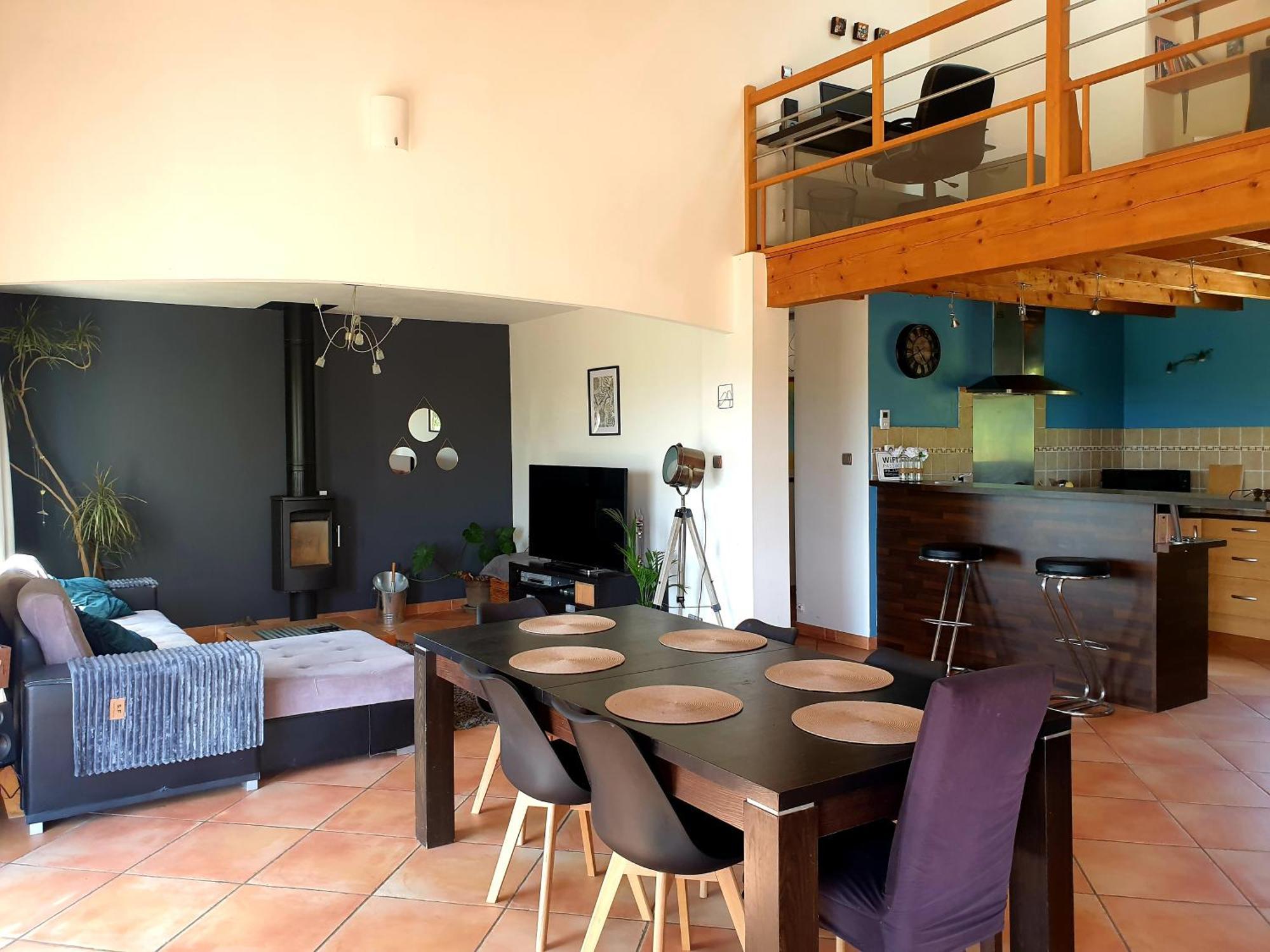 Maison Spacieuse Face Aux Pyrenees Carla-Bayle Екстериор снимка